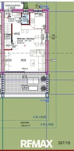 Grundriss EG Haus 3