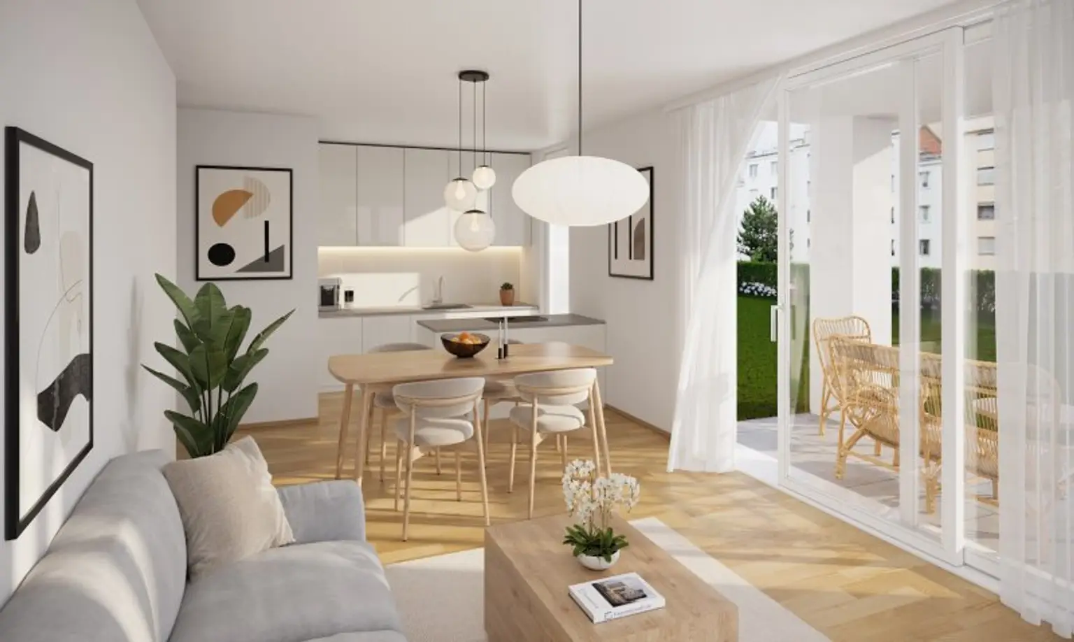 ++MOLLARD 50++  Stylish 2-room-apartment in the Heart of the City (1/13)
