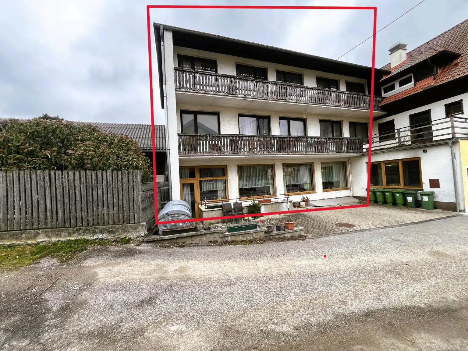 Beherbergung oder Umbau zu Wohnungen