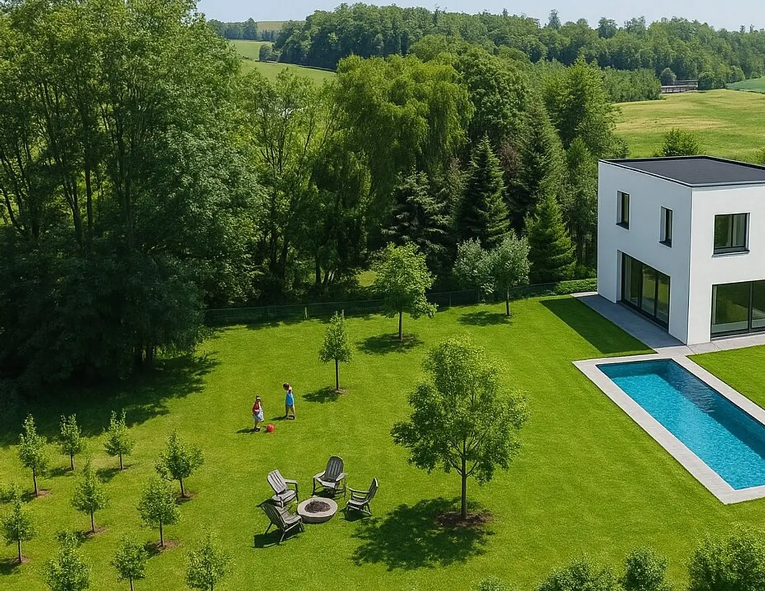 Grundstück für Ihr neues Traumhaus in Linz Land! - Bauland und Grünland auf 2.732 m² zu verkaufen
