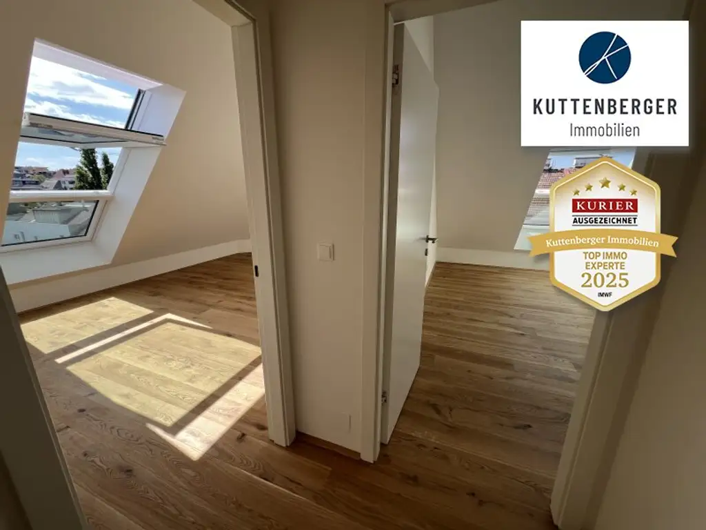 *Superprojekt: ''Über den Baumwipfeln" TOP 52 mit PANORAMA-DACHTERRASSE & WIEN-BLICK