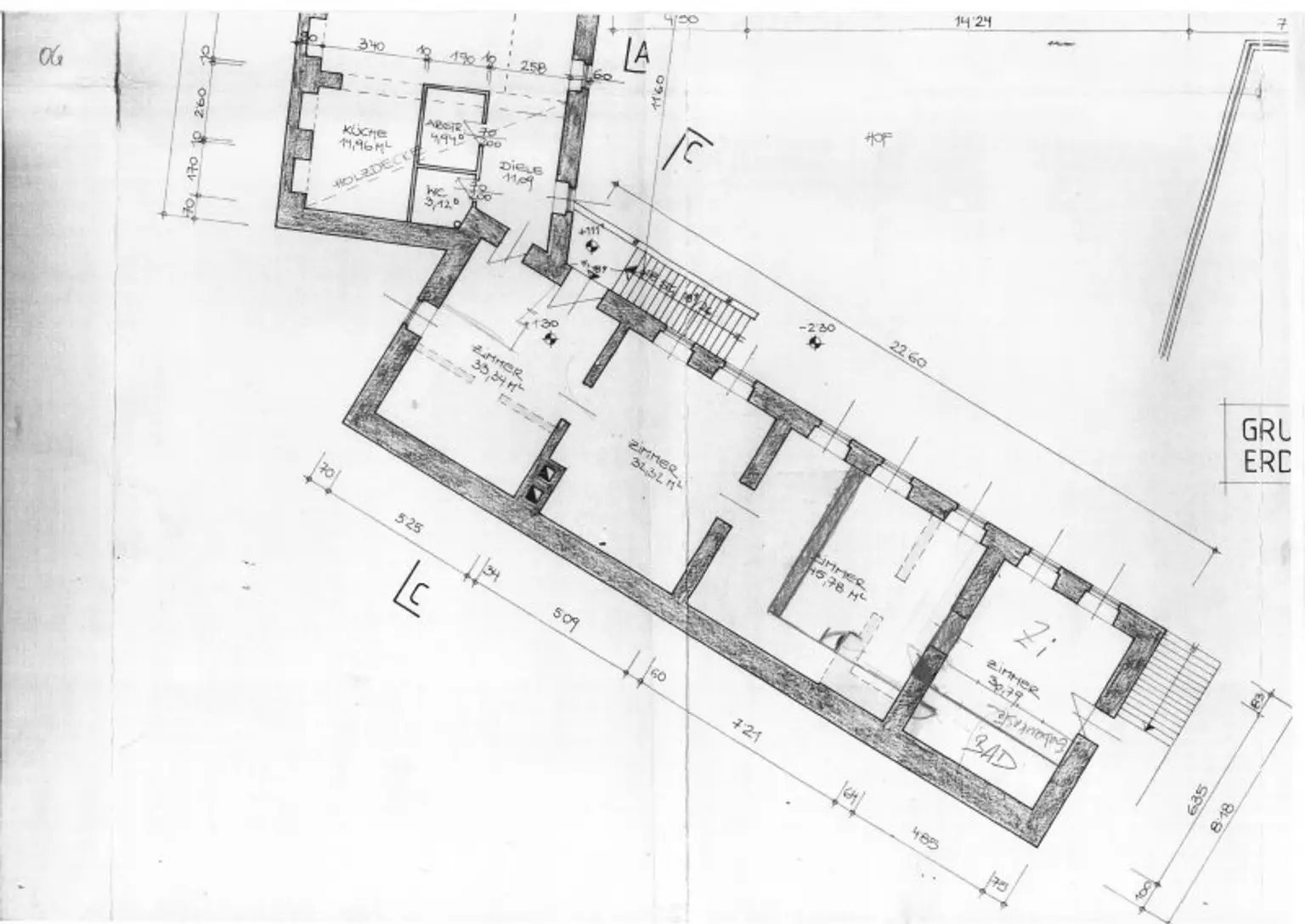 Herrschaftlicher Dreikanthof im Weinviertel