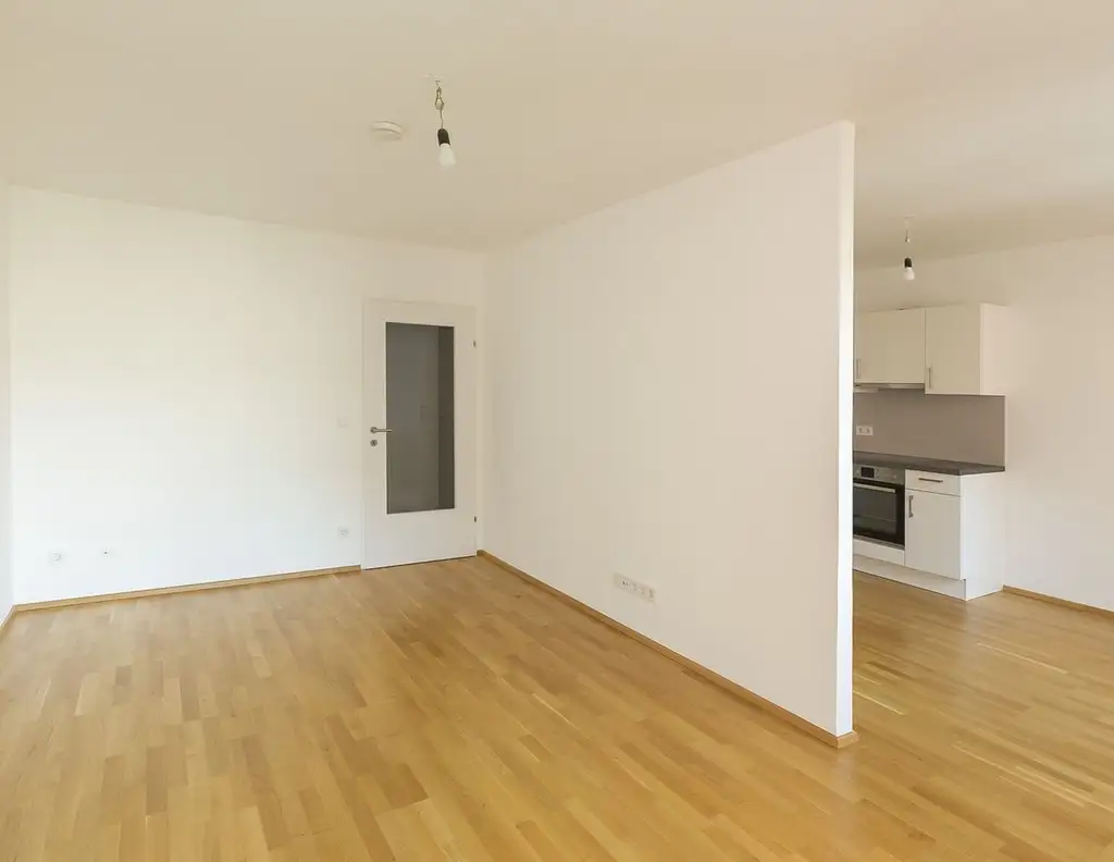Smarte Aufteilung! Gut geschnittene 2-Zimmer-Wohnung im Wohnpark Kornhäusel