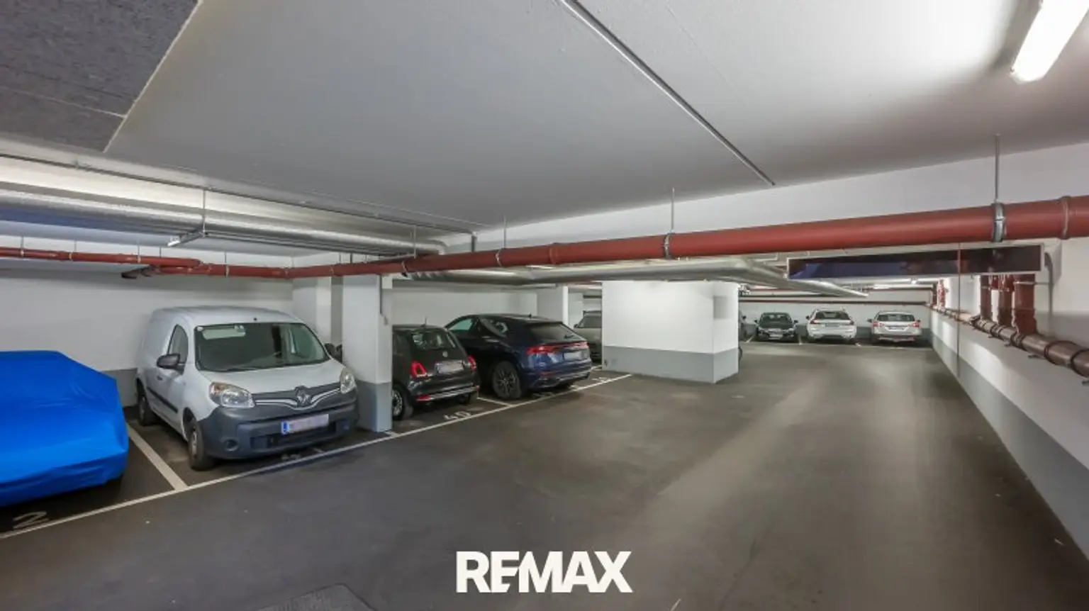 Hauseigene Tiefgarage