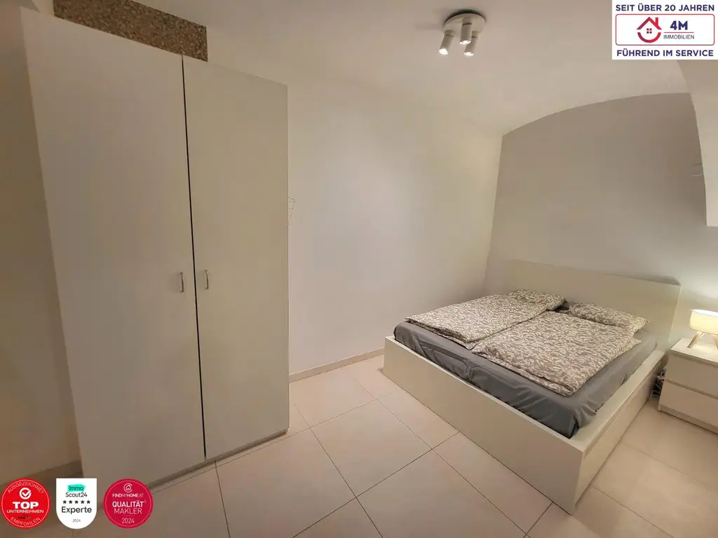 Vielseitig nutzbare Gewerbeimmobilie in WU-Nähe mit Terrasse - Kurzzeitvermietung möglich