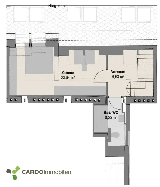 Exklusive Dachgeschosswohnungen mit Außenflächen in einem schönen Altbau