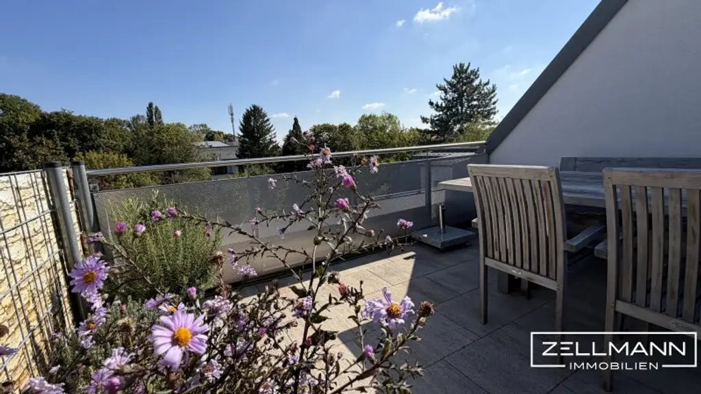 Wohnen über den Dächern von Mauer – Exklusive und neuwertige Dachterrassenwohnung mit Stil und Weitblick | ZELLMANN IMMOBILIEN