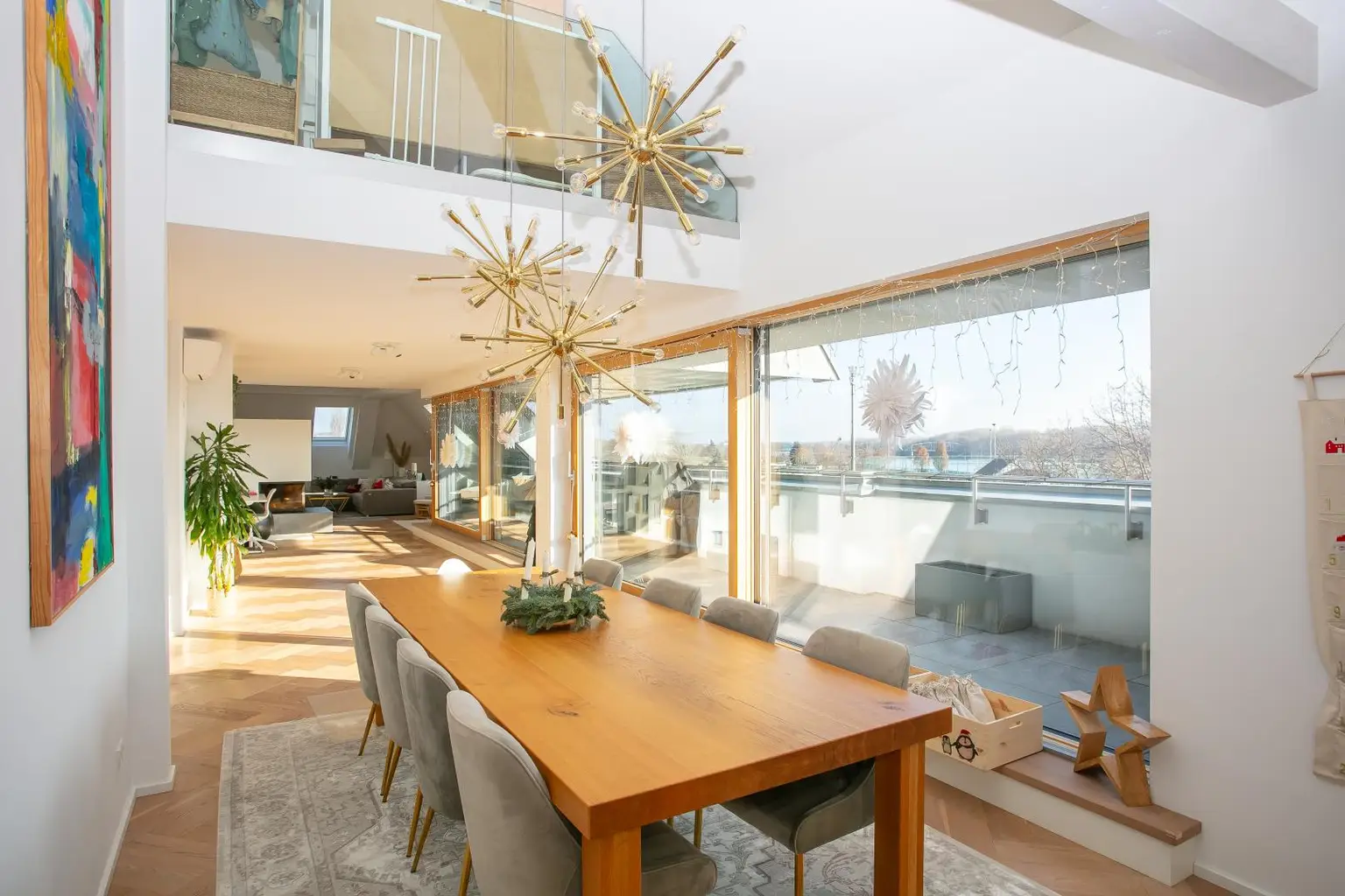 Exklusives Penthouse - herrlicher Donau- und Weinbergblick