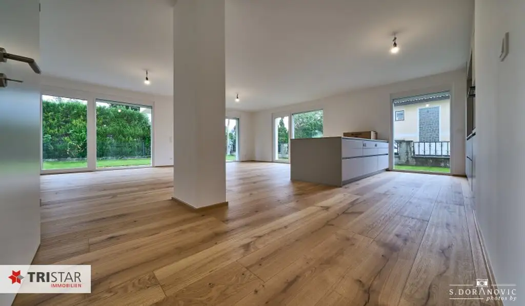 NEU ++ MASSIVES HAUS – LEICHTER KAUFPREIS ++ ca.152,50 m² WNFL / 5 ZIMMER ++ ZIEGELMASSIV / SCHLÜSSELFERTIG / ERSTBEZUG ++ GARTEN / TERRASSE / 2 BALKONE / TOP LAGE!