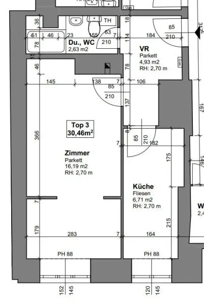 Sanierungsbedürftige 1-Zimmer Wohnung im Erdgeschoss zum Schnäppchenpreis! Nähe Familienplatz und U3 Ottakring!