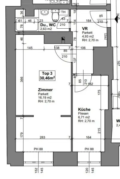Sanierungsbedürftige 1-Zimmer Wohnung im Erdgeschoss zum Schnäppchenpreis! Nähe Familienplatz und U3 Ottakring!