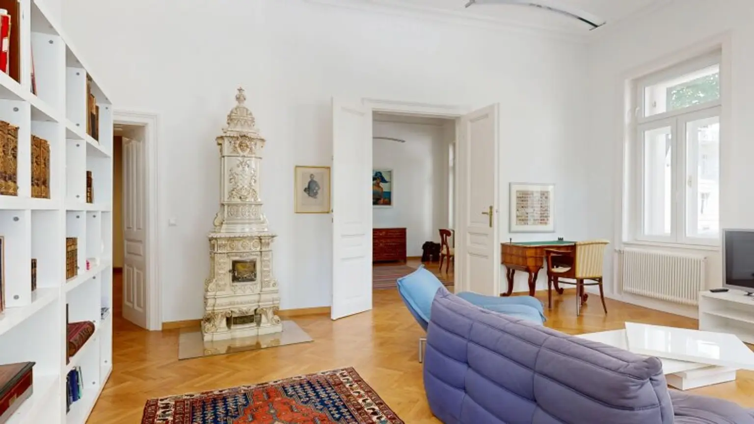 Wunderschöne großzügige 5-Zi-Altbauwohnung mit Grünblick im 3.Bezirk zu kaufen