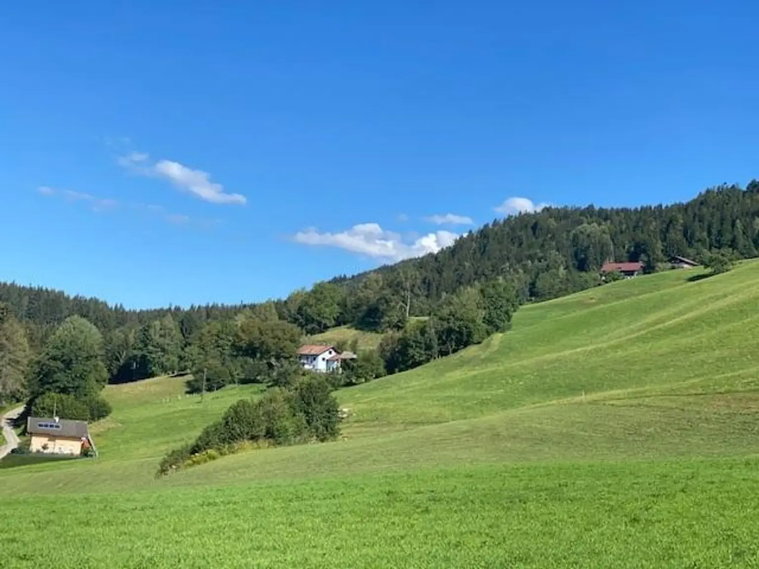 Ruhiges Grundstück in der Natur
