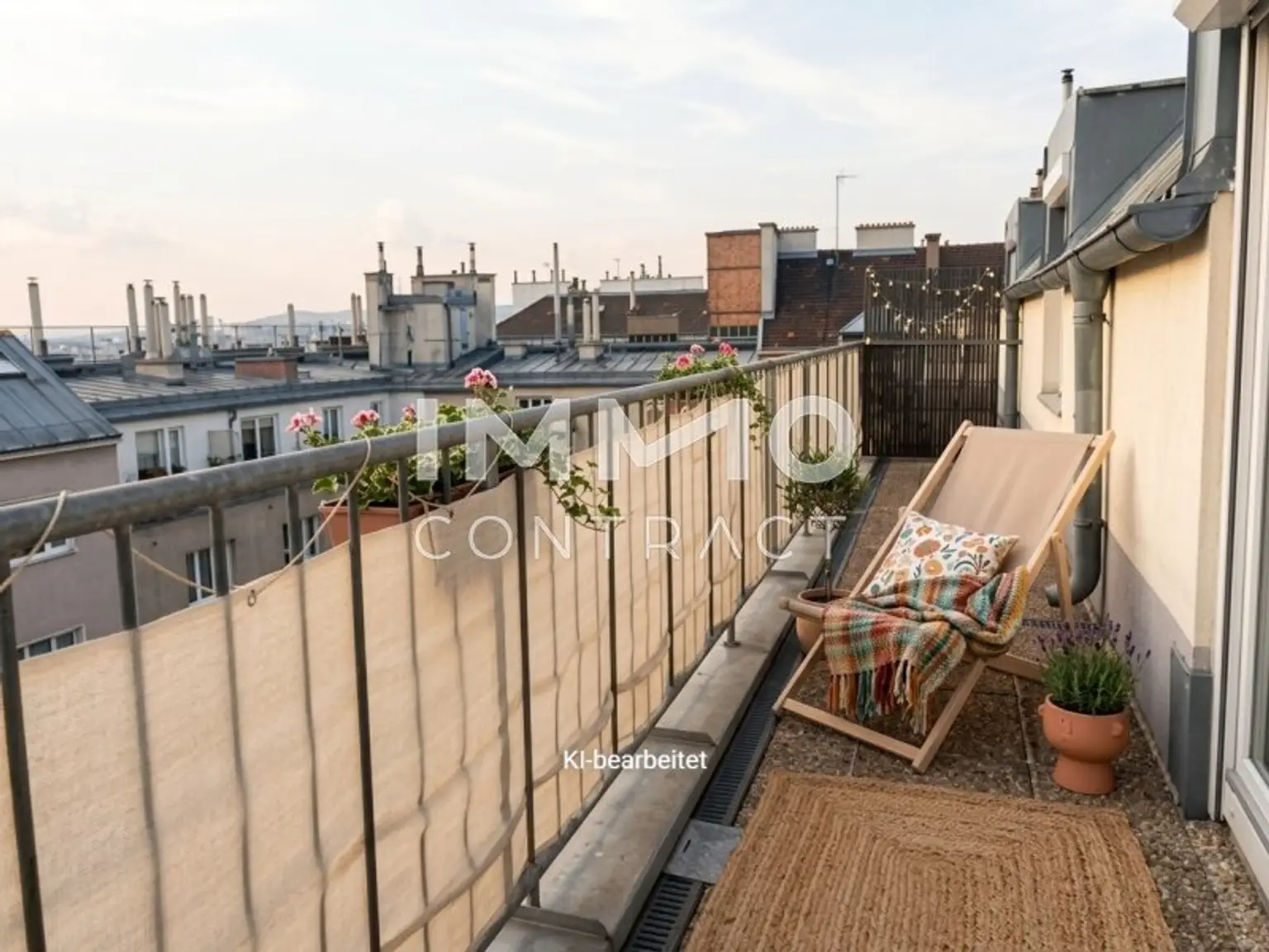 Terrasse mit KI bearbeitet