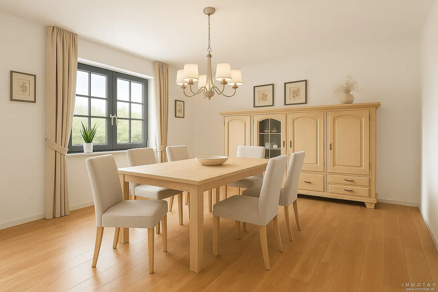 Esszimmer EG Visualisierung
