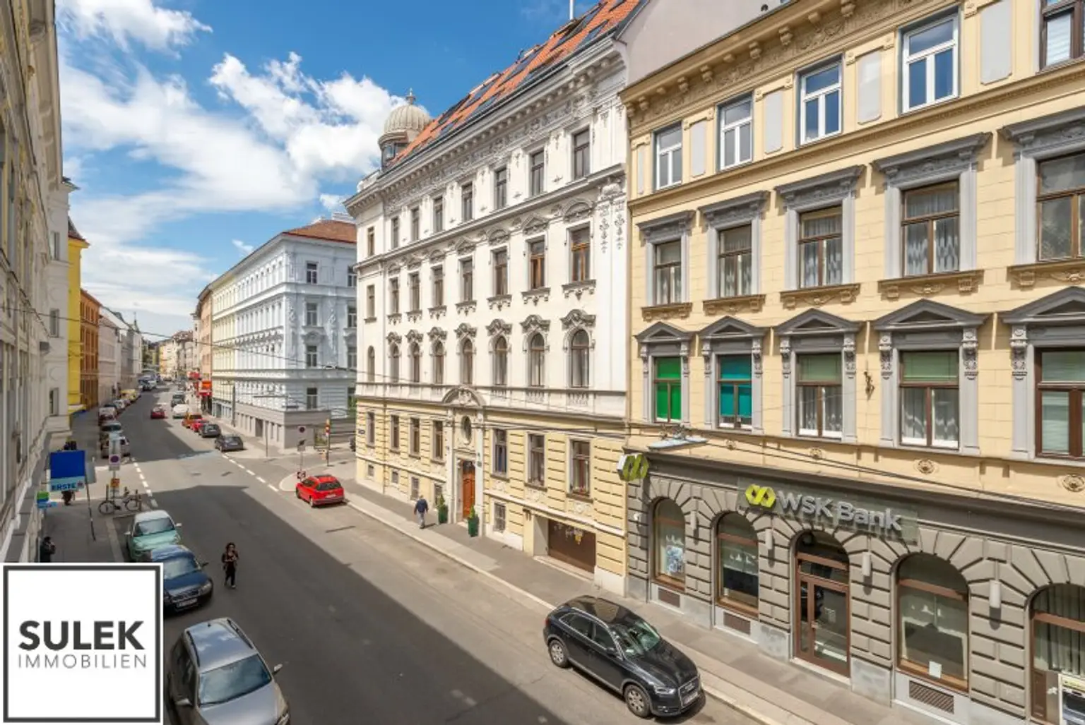 *Ab Dezember* Perfekt geschnittene 2-Zimmer-Wohnung (unmöbliert) in der Gentzgasse