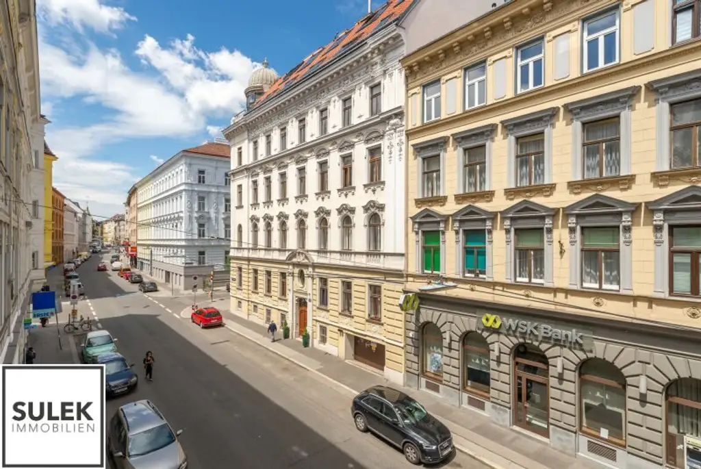 *Ab Dezember* Perfekt geschnittene 2-Zimmer-Wohnung (unmöbliert) in der Gentzgasse