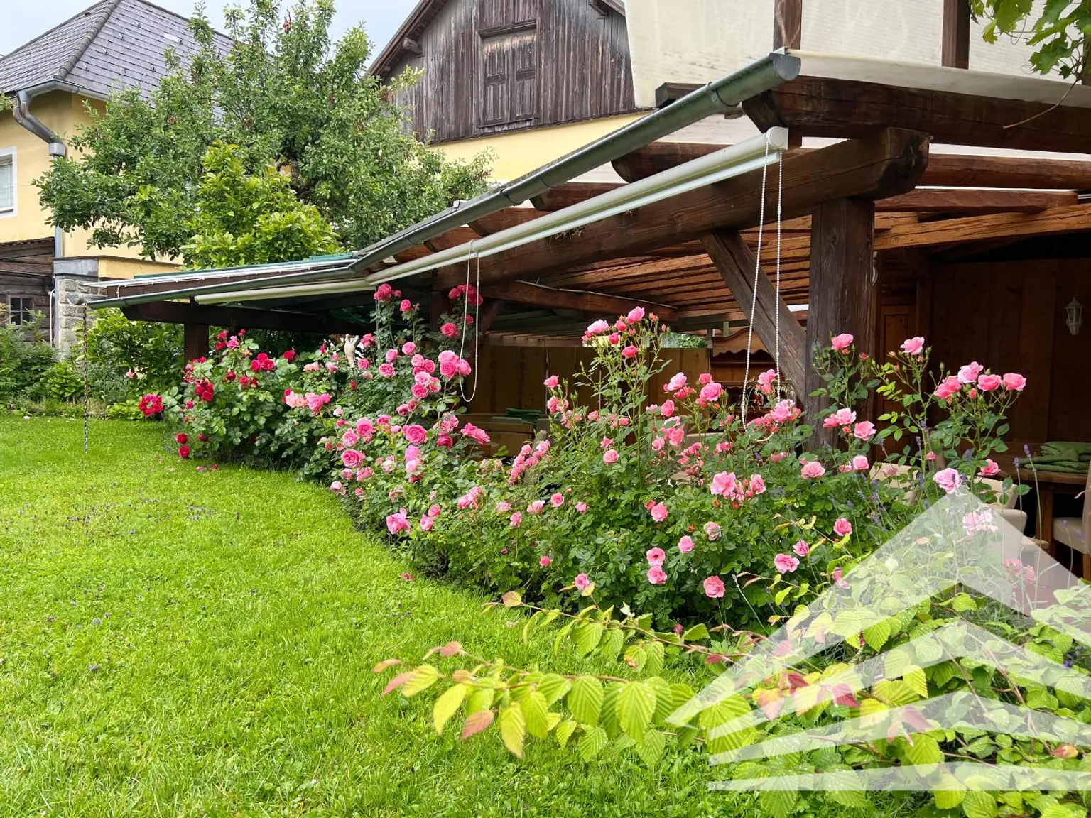 Ansicht Garten / Laube