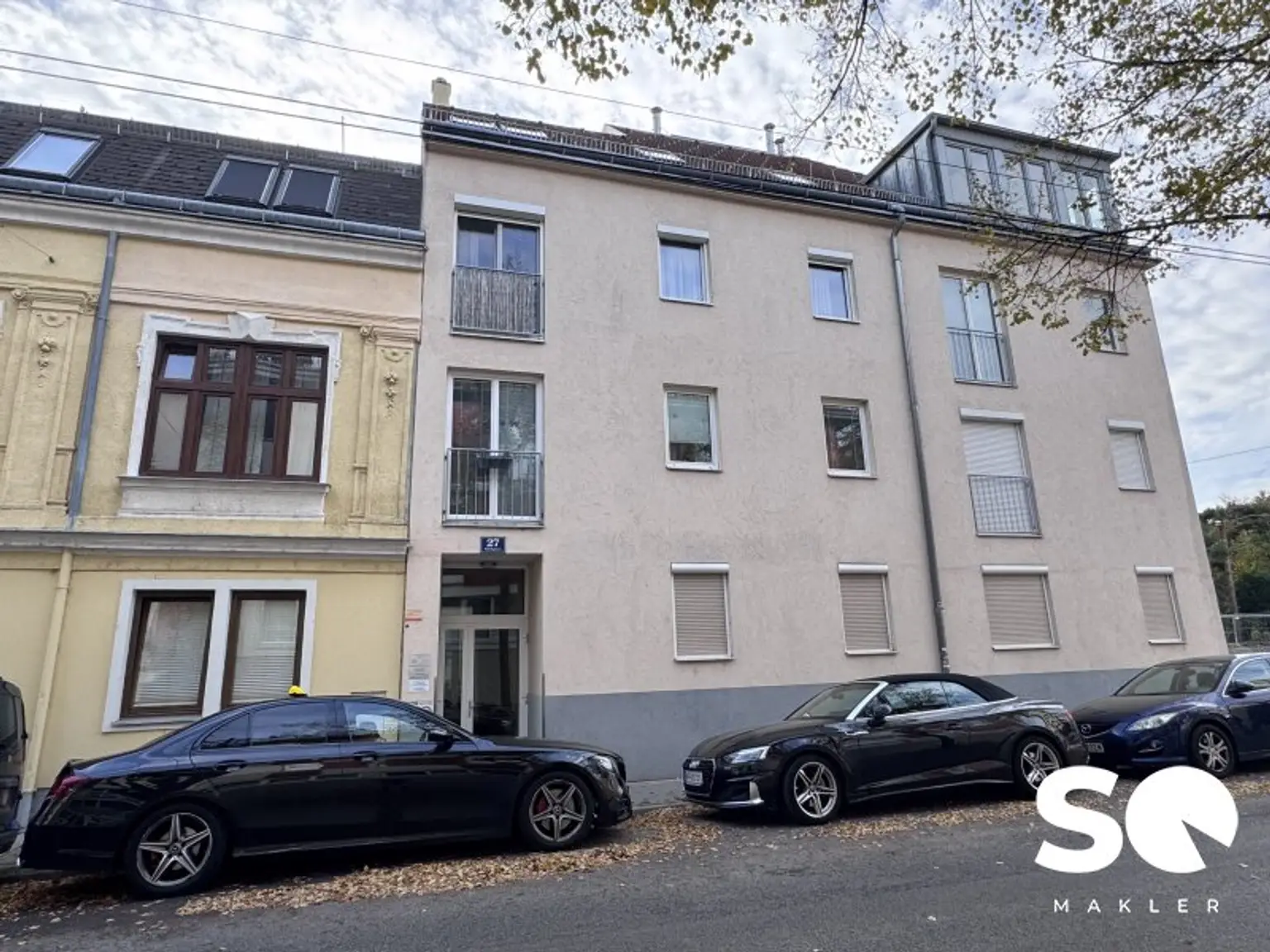 # SQ - HELLE, RUHIGE 2 ZIMMER DG-WOHNUNG INKL. TERRASSE - NÄHE RIVERSIDE - 1230 WIEN - TAG DER OFFENEN TÜR: 31.10.2025 14:00-17:00