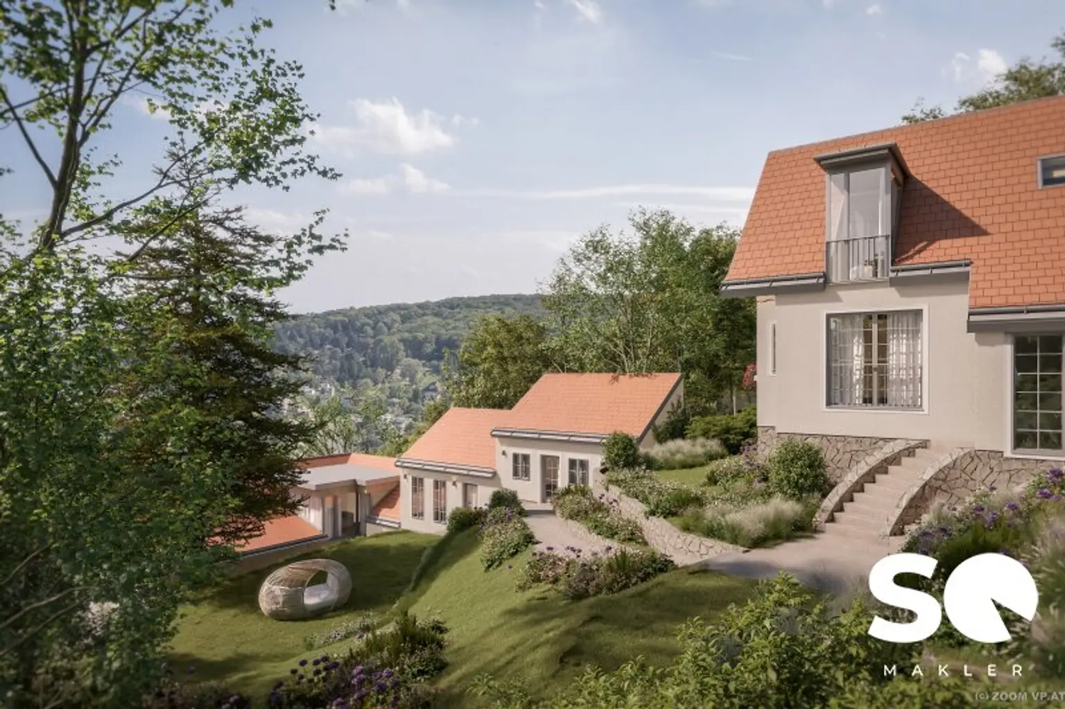 #SQ - WOHNEN IM GRÜNEN – GRUNDSTÜCK MIT BESTANDSGEBÄUDEN IN EXKLUSIVER LAGE DES 19. BEZIRKS