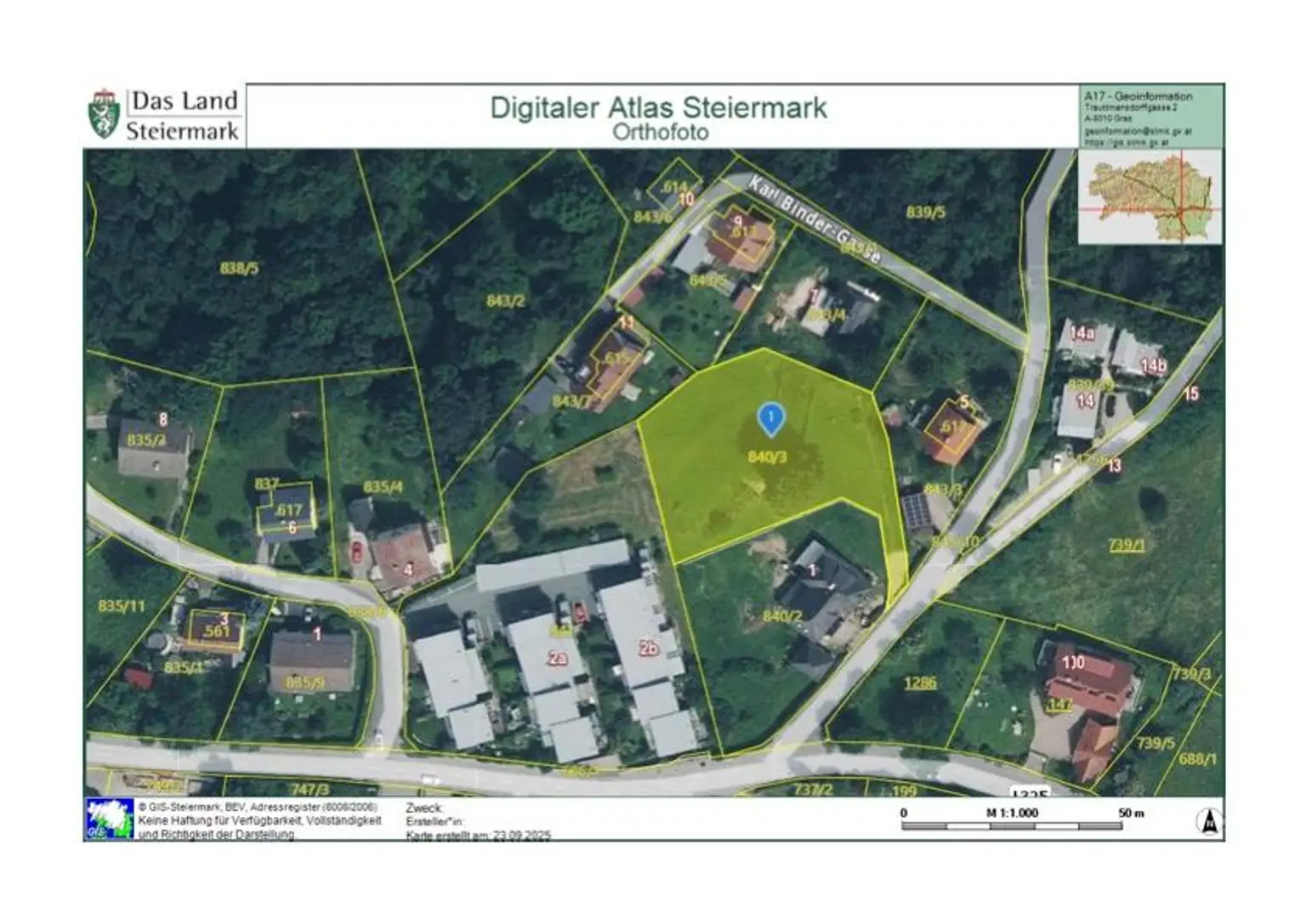 Top-Investment für Anleger: Zwei Grundstücke am Grazer Stadtrand
