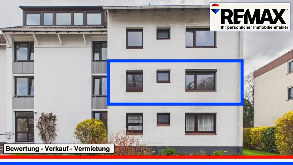 3-Zimmer-Wohnung mit großer Loggia in ruhiger Lage von Flintbek
