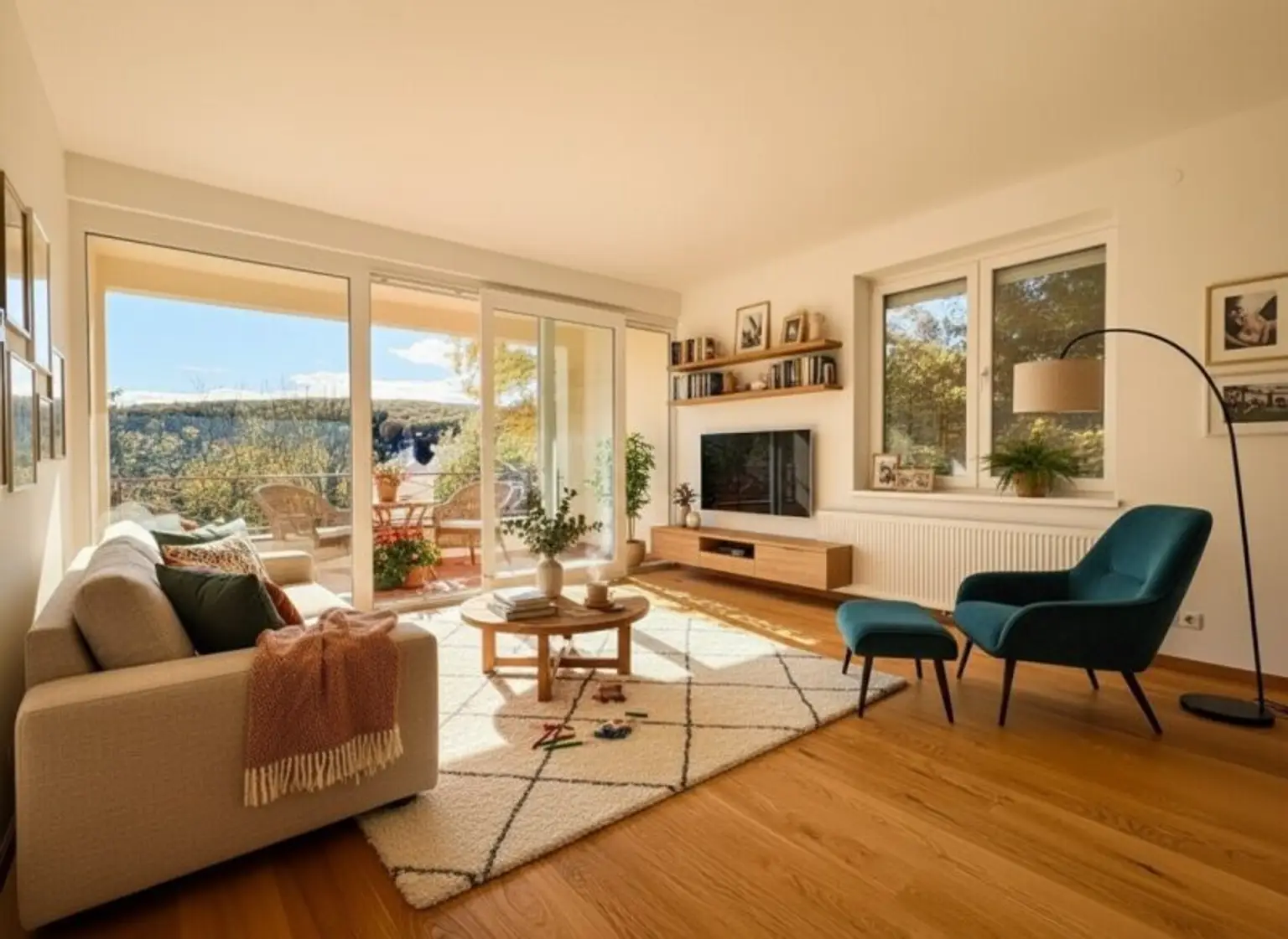 EINE DER SCHÖNSTEN LAGEN WIENS! SALMANNSDORFER ERSTBEZUG MIT 4 ZIMMERN UND GARAGE