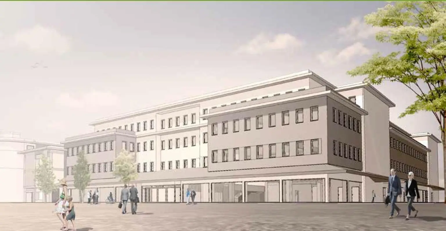Animation Gebäudefront
