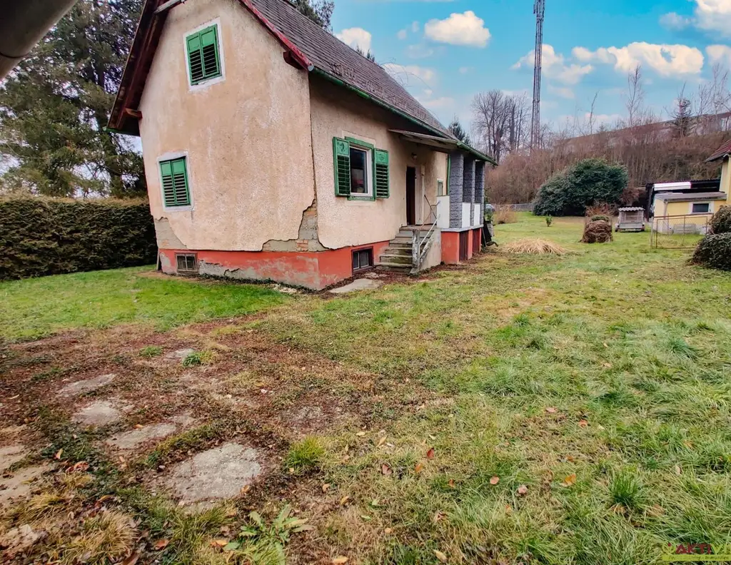 Großes Potential zentral in Gratwein. - Bis zu ca. 300 m² Nutzfläche möglich. - Chance für As-Sanierung.