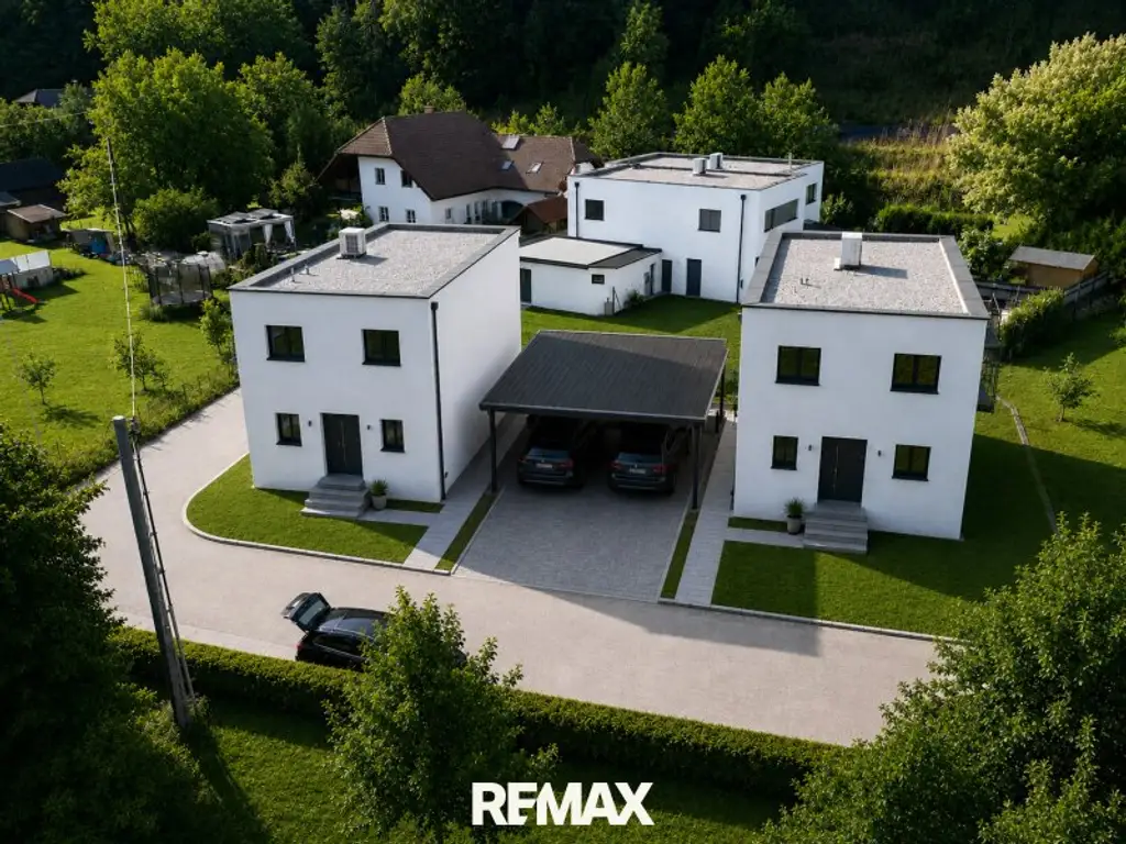 Moderne Doppelhaushälfte mit Einfamilienhauscharakter in Achleiten-Kematen a.d. Krems – Erstbezug, 145m², 399.000€