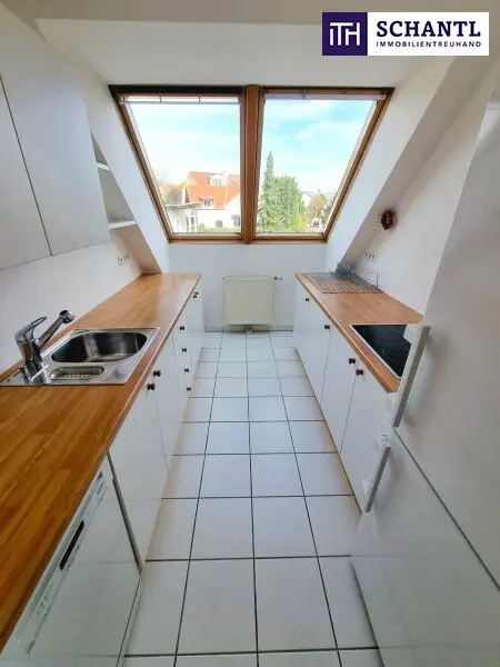 Traumhafter Fernblick + Absolute Grün- und Ruhelage + Tolle Raumaufteilung + Garagenplatz inklusive! Das perfekte Zuhause über den Dächern...