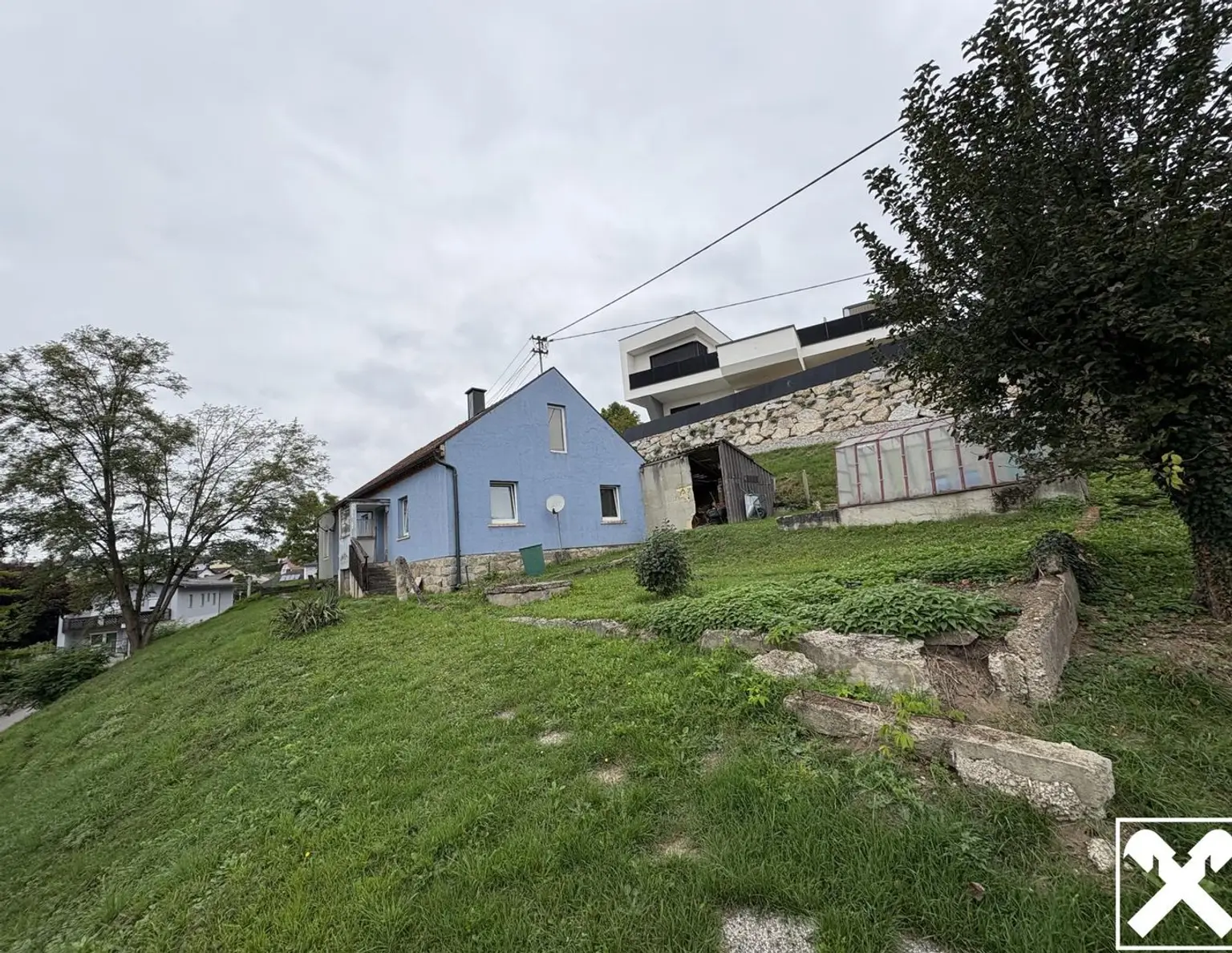 Großes Baugrundstück mit Abbruchhaus in Schwertberg