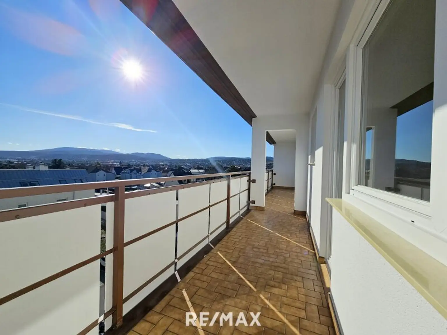 Süd-Loggia mit Blick