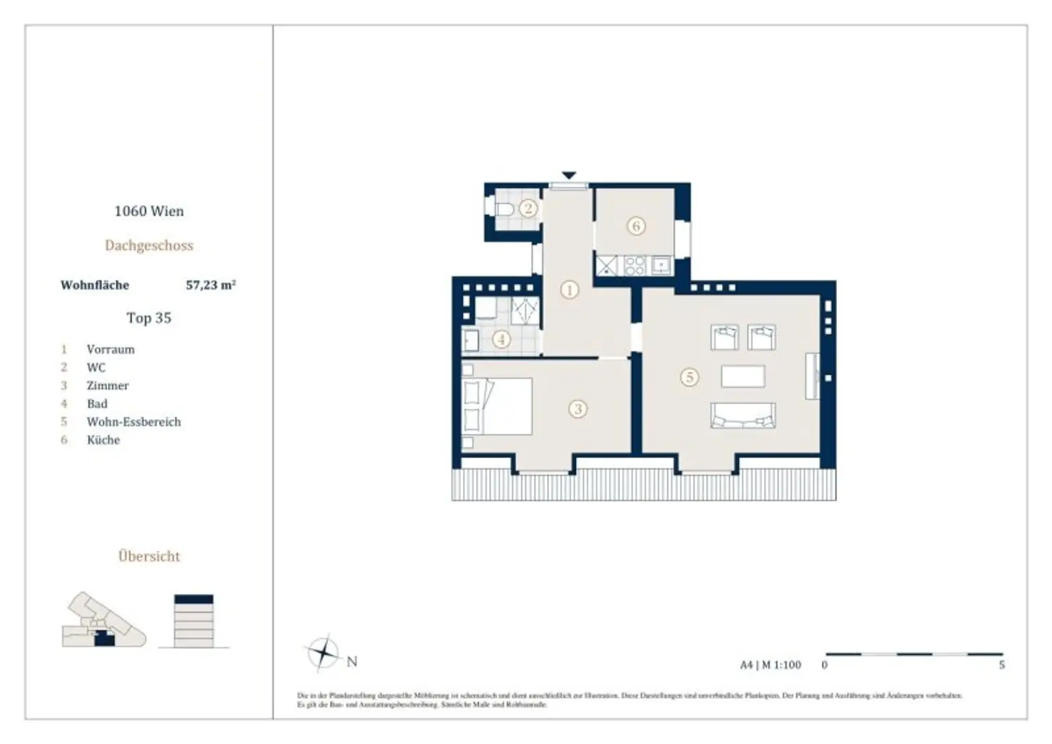 Schöne 2-Zimmer Wohnung, Nähe Westbahnhof