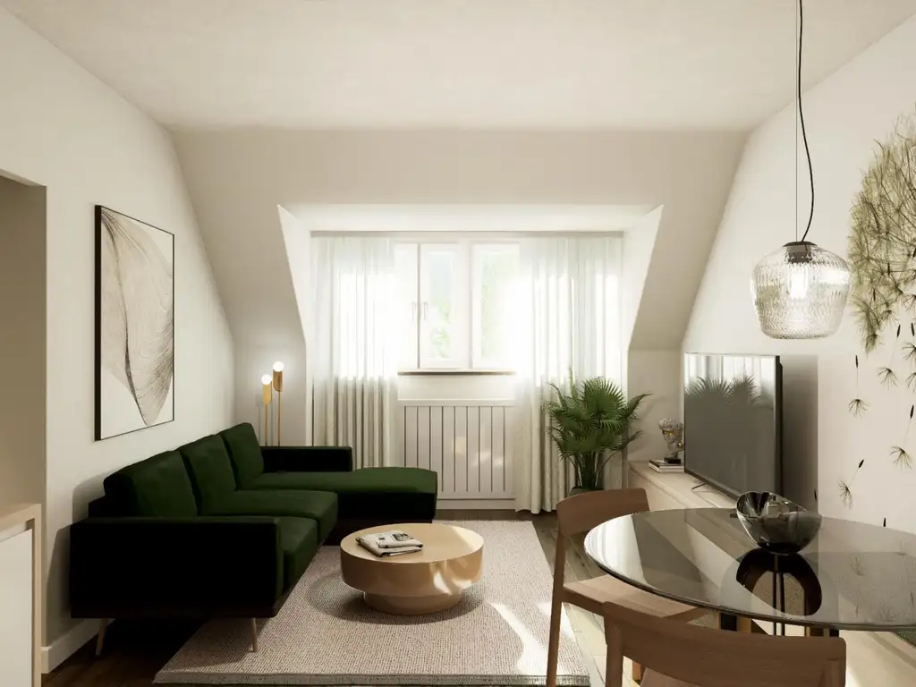 Top sanierte Dachgeschosswohnung in 1180 Wien – ideal für Singles & Paare