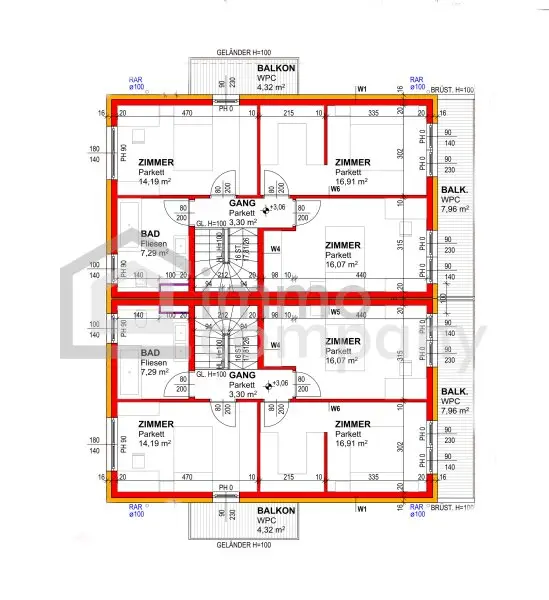 Lässige Doppelhaushälften 3.0 zu verkaufen!