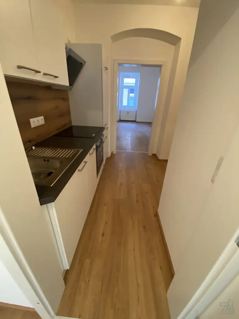 Charmante 30 m² 1-Zimmer-Wohnung im EG mit separater Küche
