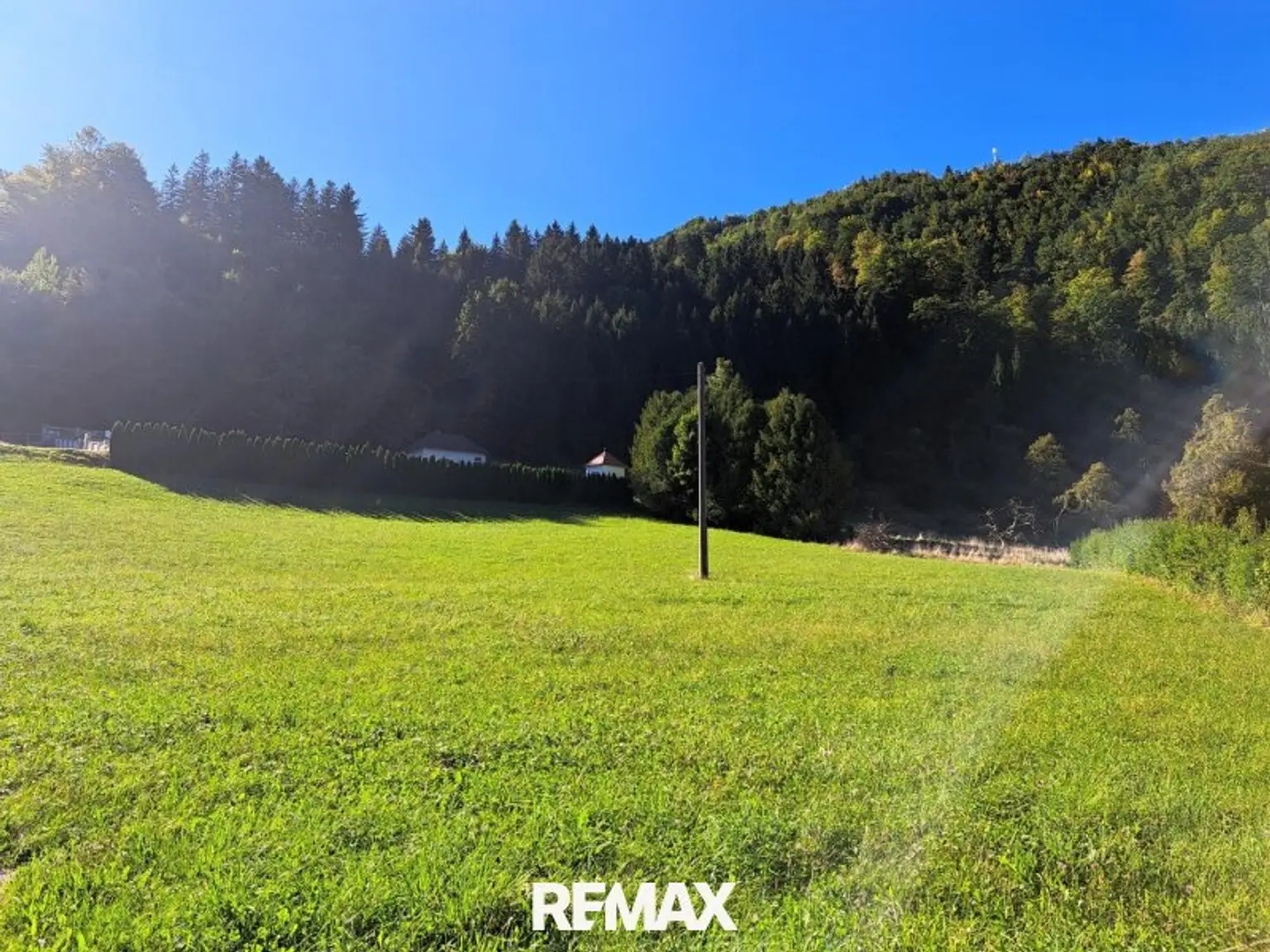 vorne im Bild Nachbargrundstück - dahinter Parz.Nr