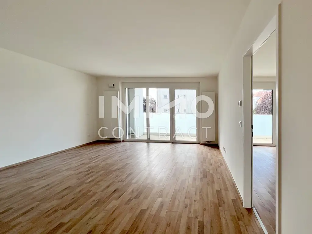 54,17qm geförderte 2ZI- Balkon-Wohnung