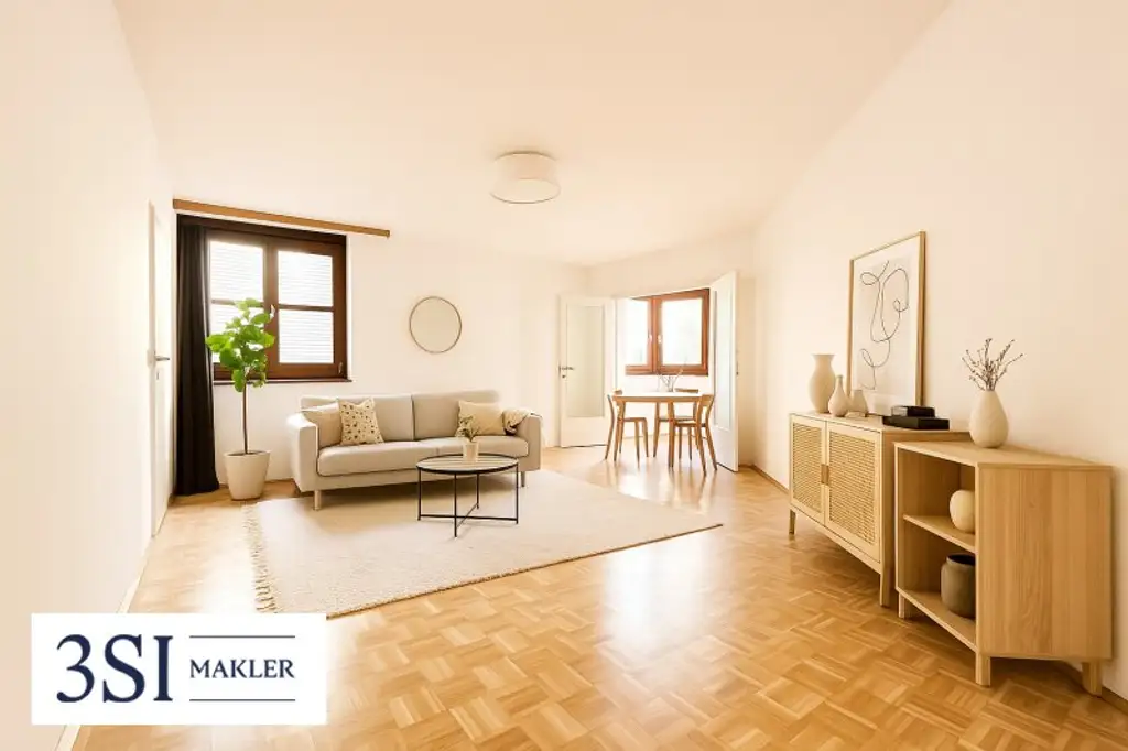 Charmante 2,5-Zimmer-Wohnung mit Blick in den idyllischen Schubertpark
