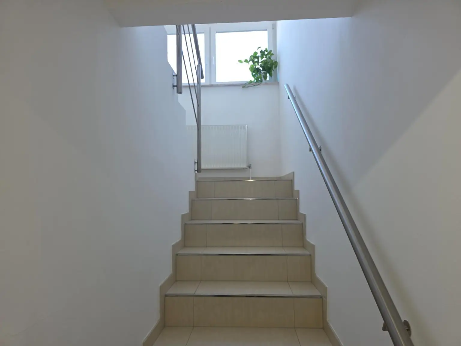 Aufgang ins Wohngeschoß