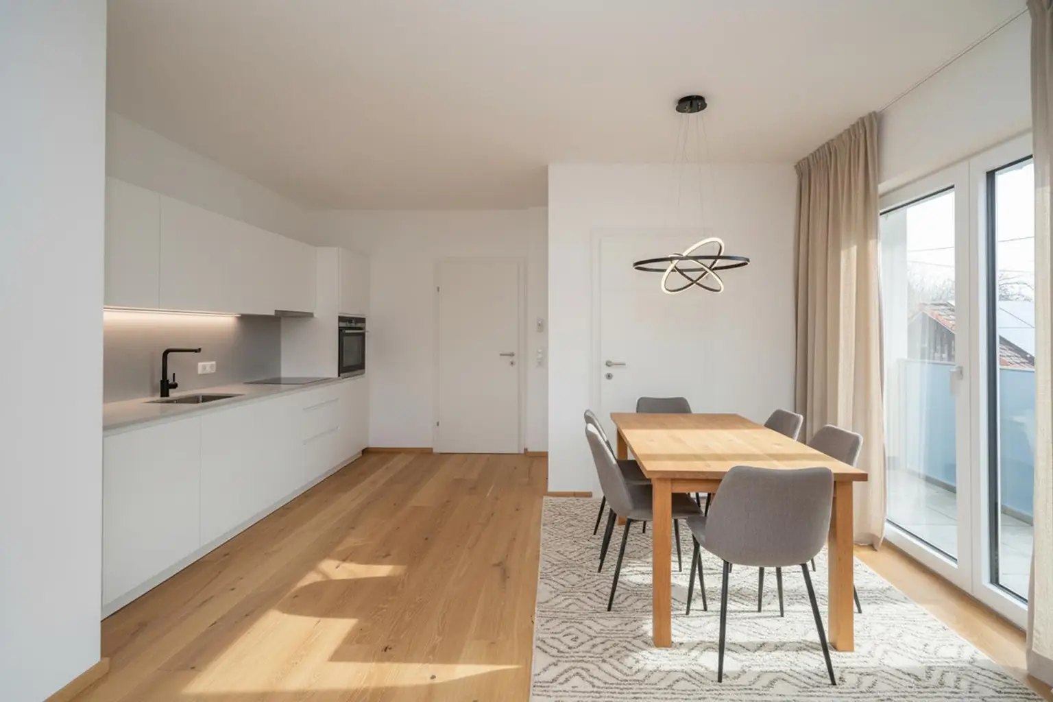 Wohn-, Küchen- und Essbereich 3 (OG)