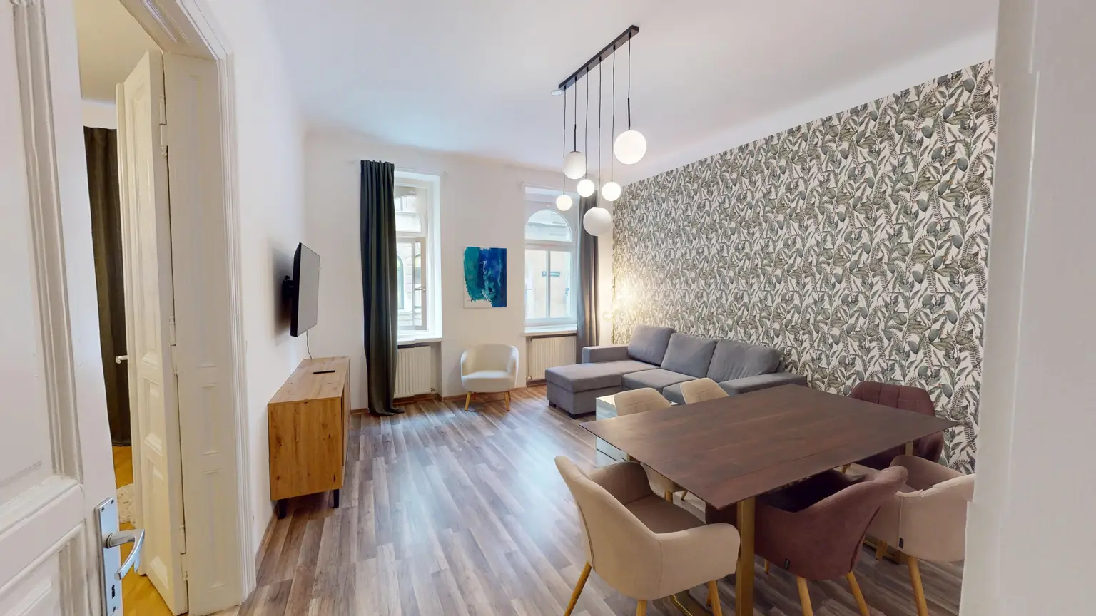 Nähe U4 I 2 Zimmer I Komplett möbliert