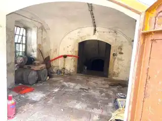 derzeitiger Kellereingangsbereich