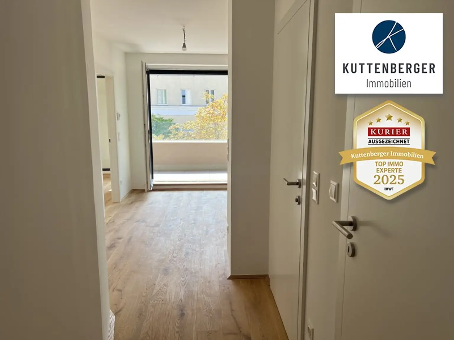 *Superprojekt: ''Über den Baumwipfeln" Top 44 Erstklassige 2-Zimmer Loggia - Wohnung + TRAUMHAFTE SÜDAUSRICHTUNG mit Blick auf die Kastanienbäume