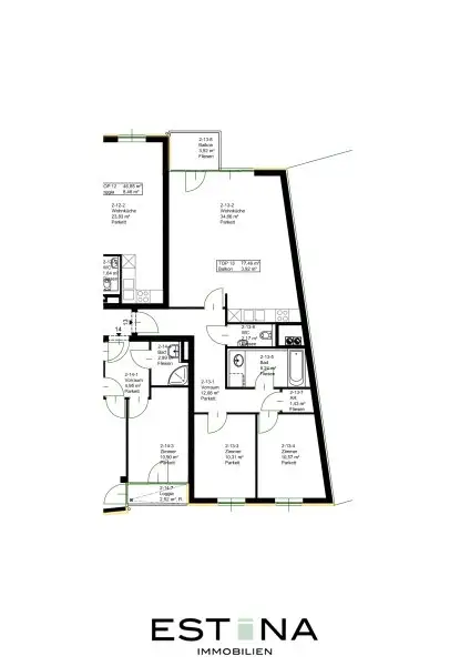 Familienwohnung mit Balkon - Nahe U4 Pilgramgasse