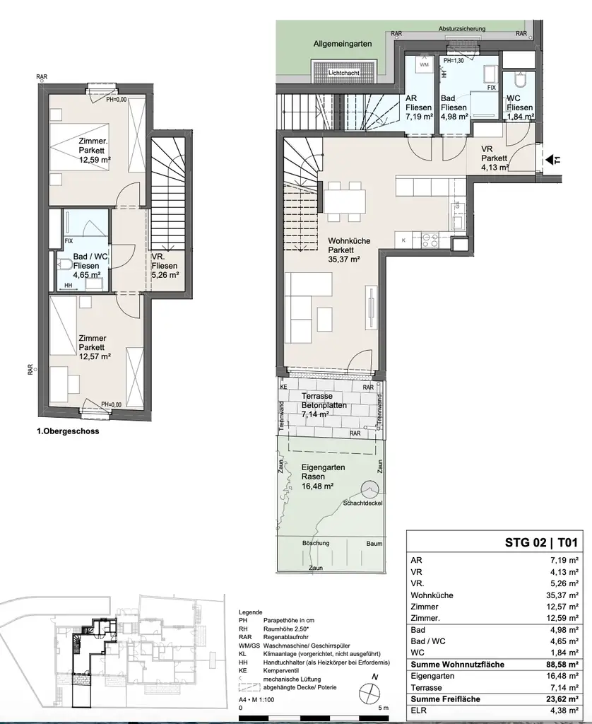 Neues Projekt in der Schwarzelackenau beim Marchfeldkanal - noch 17 Einheiten verfügbar!