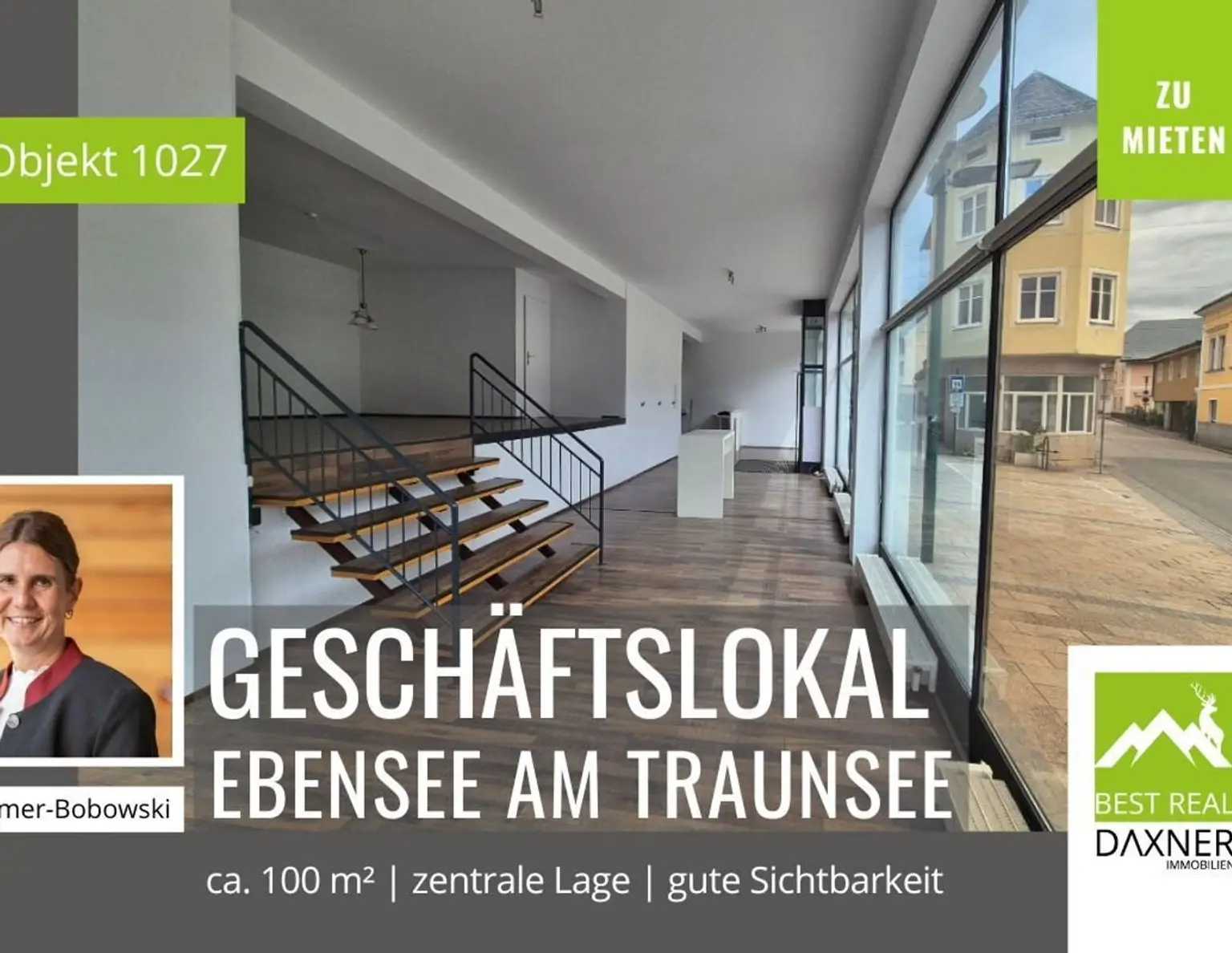 Attraktives Geschäftslokal in Ebensee zu mieten