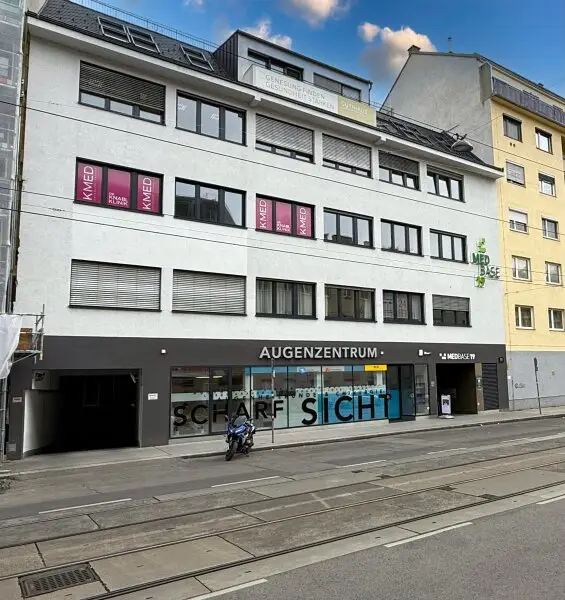 Ordinationsräume im MEDBASE19 vis-à-vis PRIVATKLINIK Döbling I U6 & U4 und D-Wagen