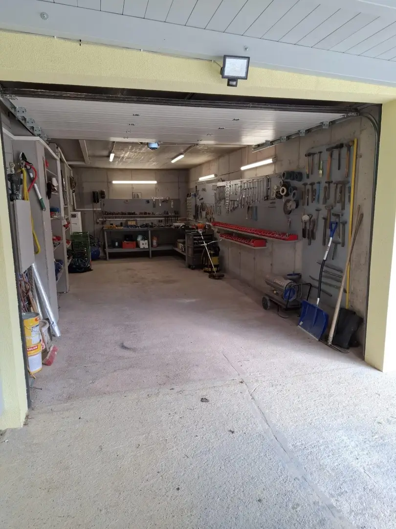 Werkstatt in Garage